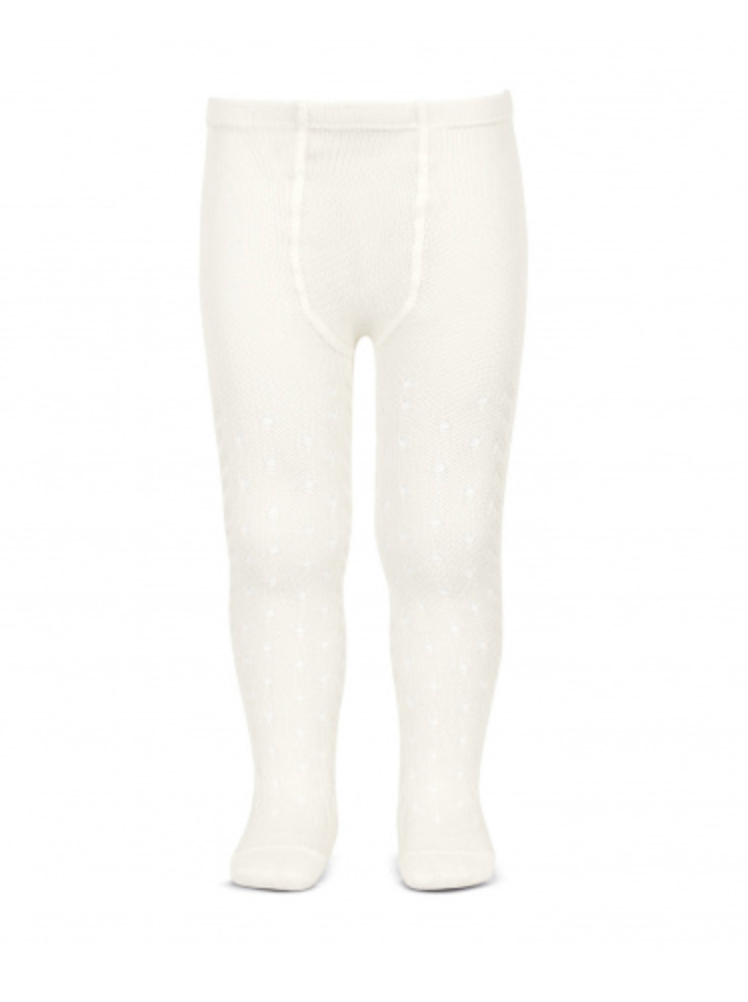 LEOTARDOS PERLÉ CALADOS ESPIGA LATERAL CAVA