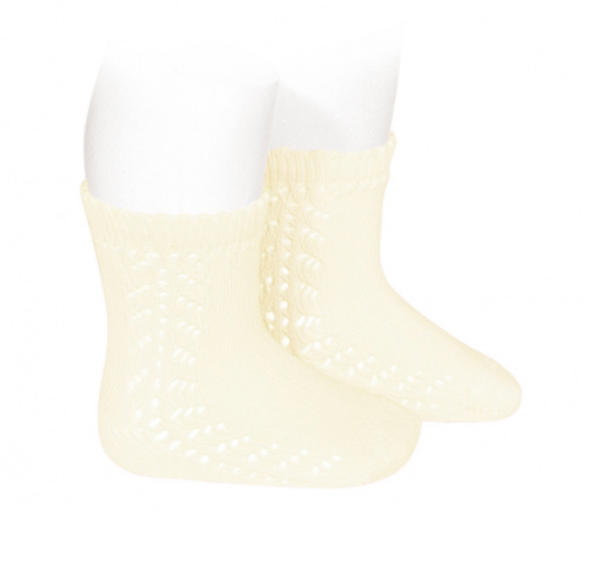 CALCETINES CÁLIDO CALADO LATERAL CAVA