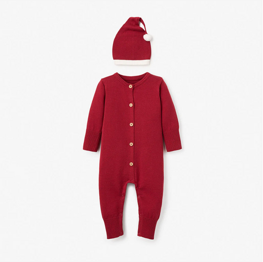 Jumpsuit Santa Baby Dropback w/hat