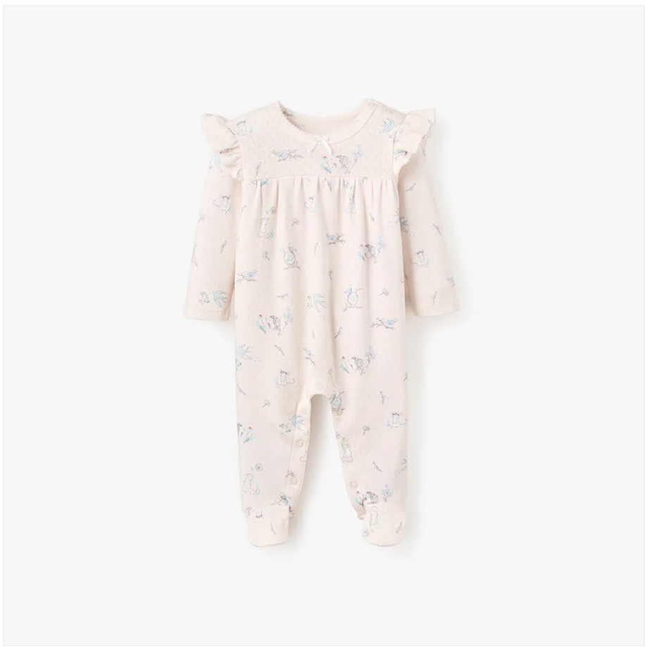 Meadow Mouse Organic Pointelle Jumpsuit
