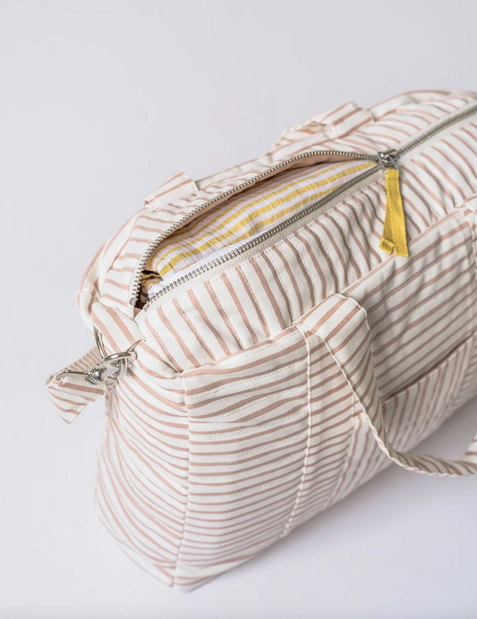 Diaper Bag, Stripes Away Petal