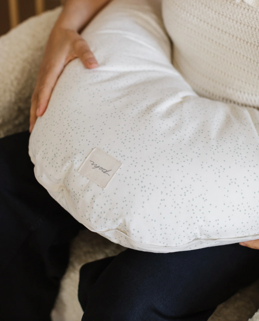 Nursing Pillow, Scatter Dot Pebble