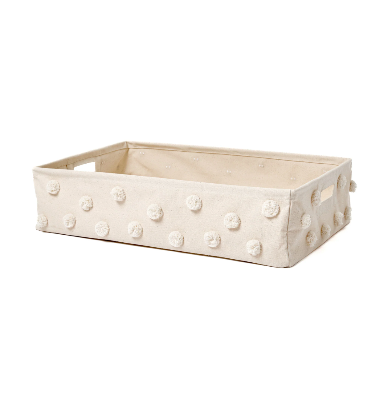 Pom Pom Basket - Hideaway, Natural Large