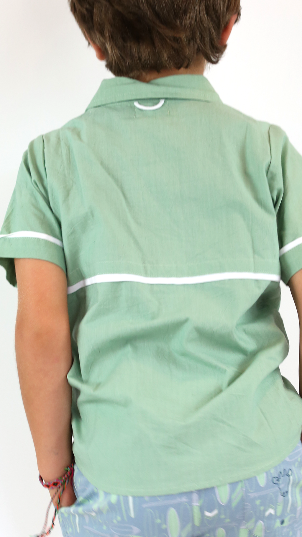 The Sea Shirt - Cloud Grass Trim