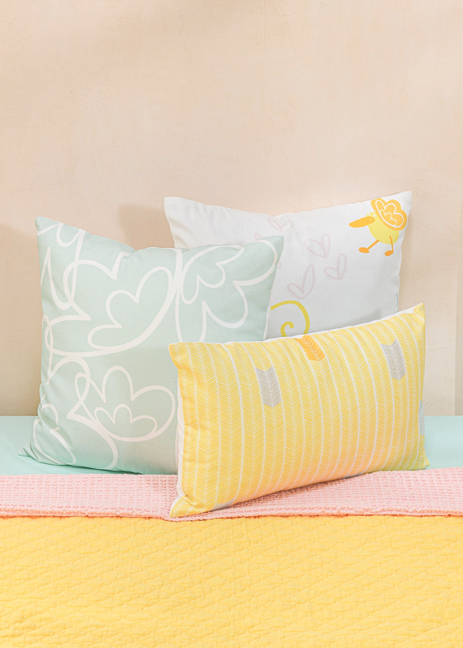 Pinakle Cushion Trio Set - PASTEL