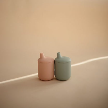 Silicone Sippy Cup, Blush