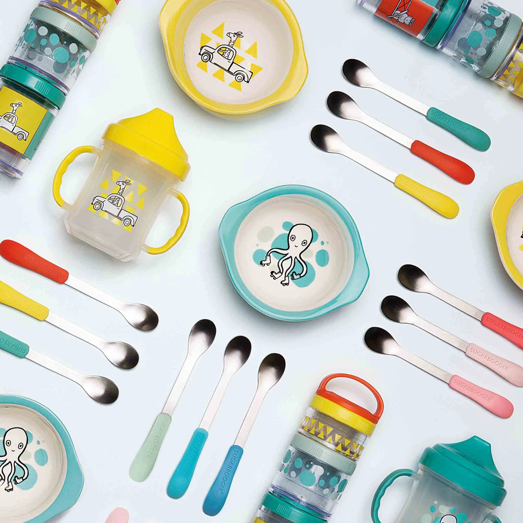 Lil' Bitty Spoon Set | Sweet Pink – Nanne&Nicky Co.