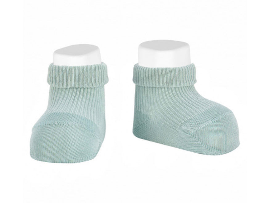 CALCETINES TOBILLEROS CANALÉ PUÑO VUELTO BRUMA