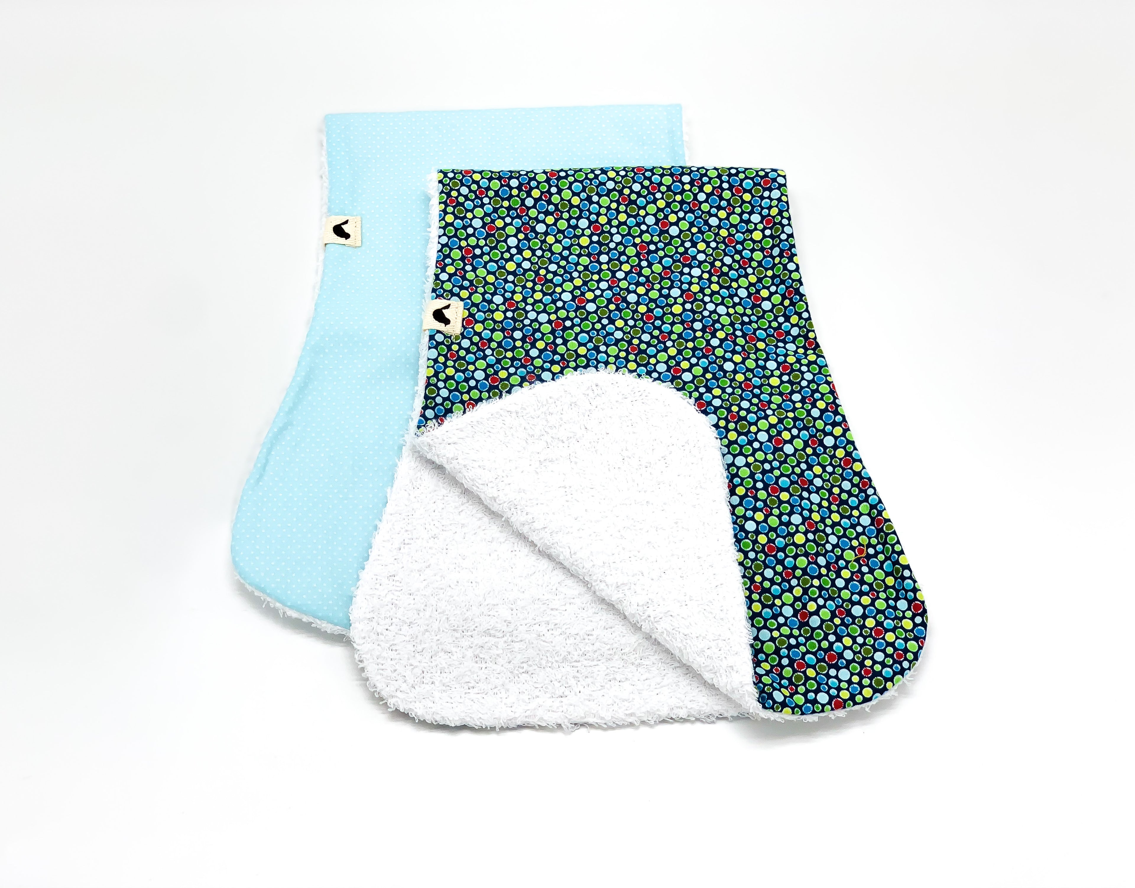 Burp Bibs - Paquete de 2