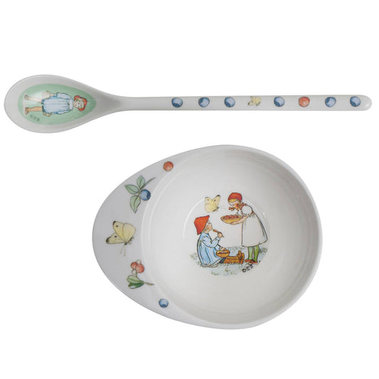 Elsa Beskow Peter in Blueberry Land Baby Feeding Set