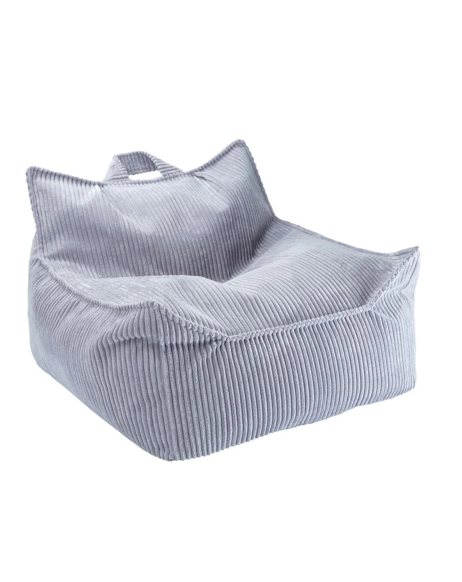 Blueberry Blue Beanbag Chair