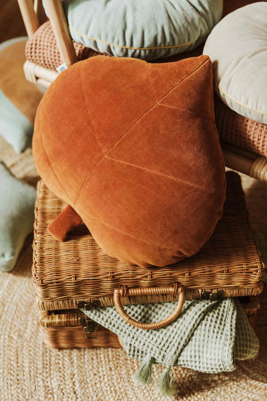 Cinnamon Leaf Cushion
